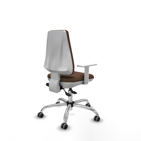 Office Chair Piqueras y Crespo B5B056G Dark brown