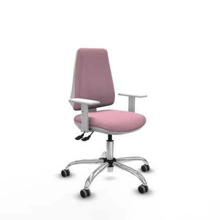 Sedia da Ufficio Piqueras y Crespo B5B056G Rosa