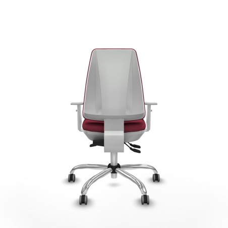 Sedia da Ufficio Piqueras y Crespo B5B056G Rosso Granato