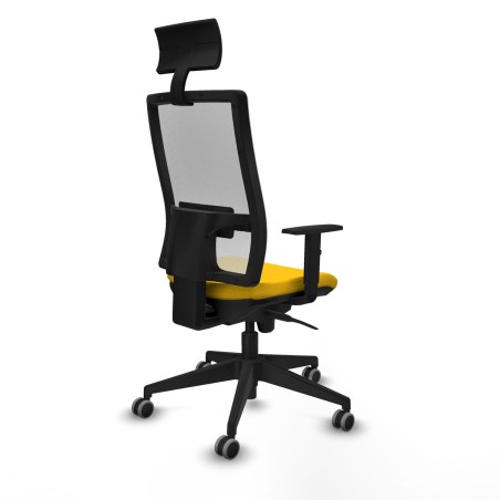 Silla de Oficina Piqueras y Crespo 1D066G1 Amarillo