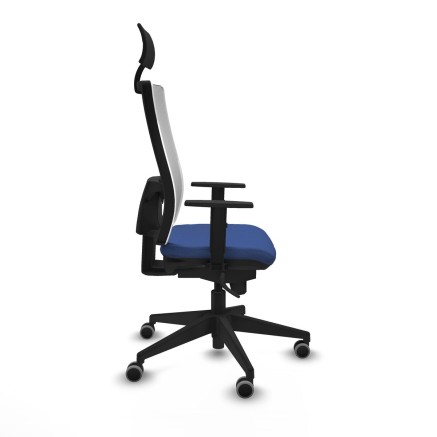 Office Chair Piqueras y Crespo 1D066G1 Navy Blue 2