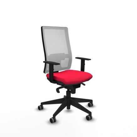 Sedia da Ufficio Piqueras y Crespo 1D066G0 Rosso