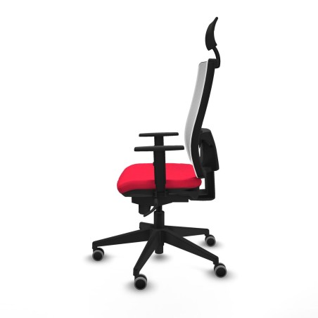 Sedia da Ufficio Piqueras y Crespo 1D066G1 Rosso