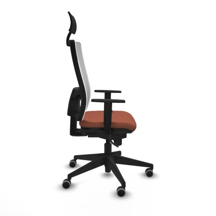 Silla de Oficina Piqueras y Crespo 1D066G1 Marrón 2