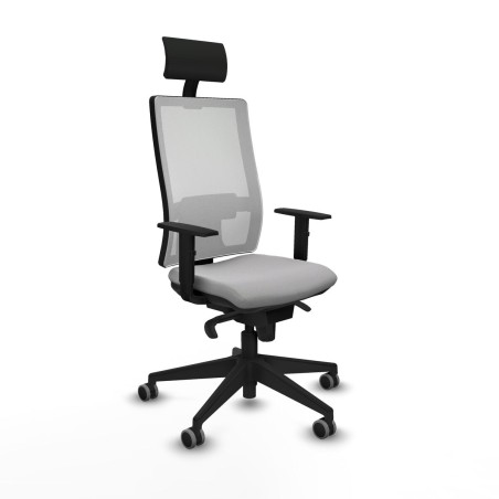 Silla de Oficina Piqueras y Crespo 1D066G1 Gris claro