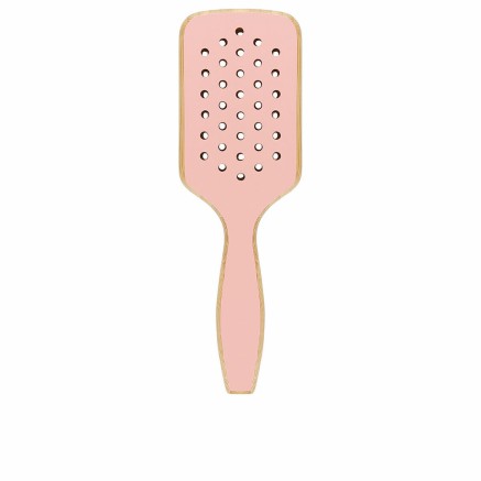 Brosse Démêlante Ilū Bamboom Rose Carré 2