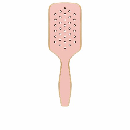 Detangling Hairbrush Ilū Bamboom Pink Squared