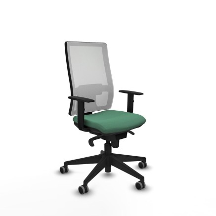 Sedia da Ufficio Piqueras y Crespo 1D066G0 Verde Smeraldo