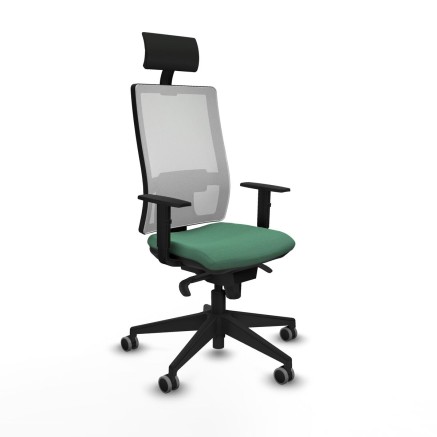 Chaise de Bureau Piqueras y Crespo 1D066G1 Vert émeraude