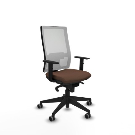 Chaise de Bureau Piqueras y Crespo 1D066G0 Brun foncé