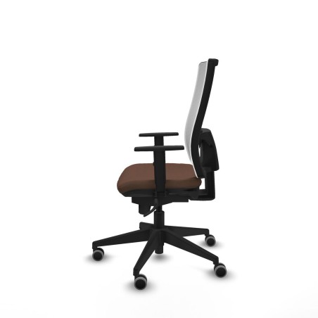 Chaise de Bureau Piqueras y Crespo 1D066G0 Brun foncé