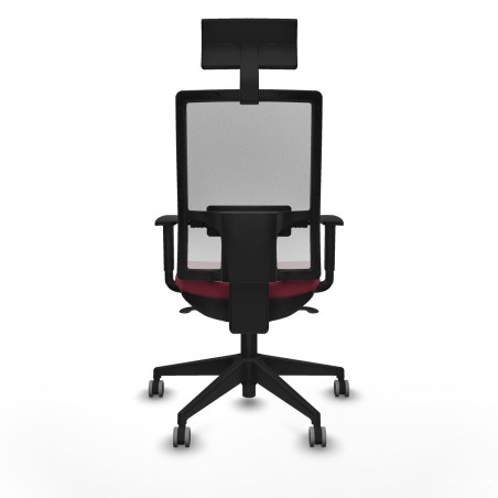 Office Chair Horna Piqueras y Crespo 1D066G1 Maroon