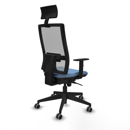 Chaise de Bureau Horna Piqueras y Crespo 1D066G1 Bleu ciel