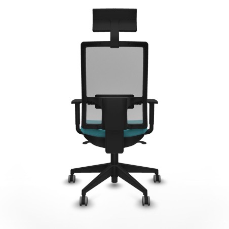 Office Chair Horna Piqueras y Crespo 1D066G1 Turquoise