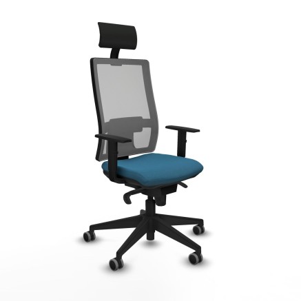 Chaise de Bureau avec Appui-tête Piqueras y Crespo 1D066G1 Vert pétr