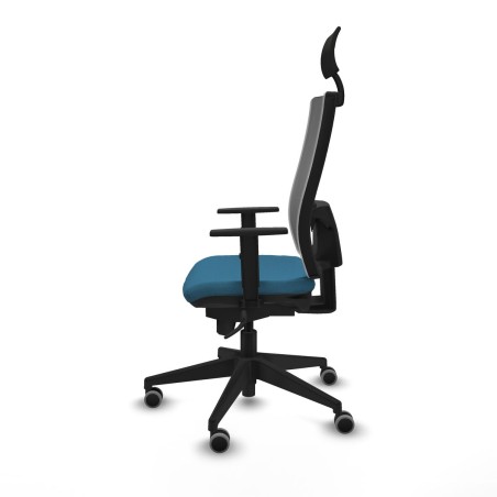Chaise de Bureau avec Appui-tête Piqueras y Crespo 1D066G1 Vert pétr