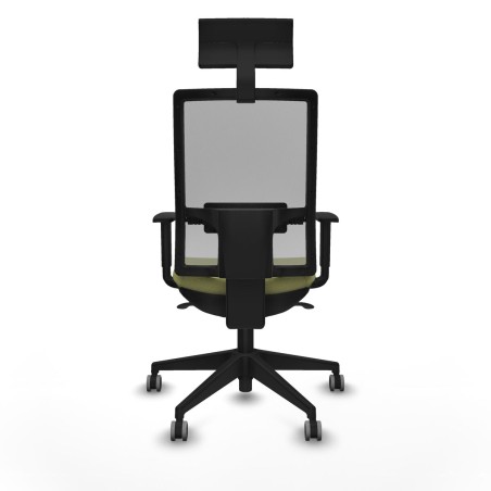 Office Chair with Headrest Piqueras y Crespo 1D066G1