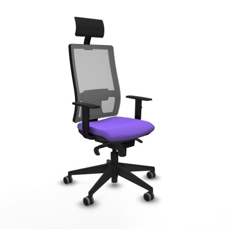 Bürostuhl mit Kopfstütze Piqueras y Crespo 1D066G1 Lila