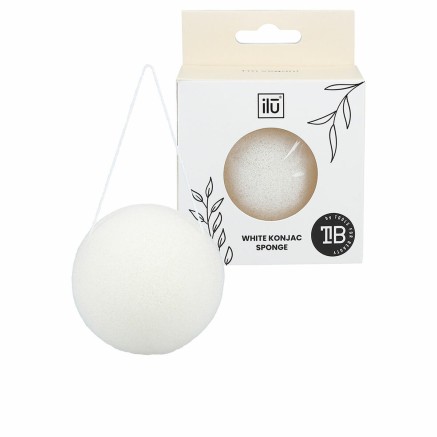Esponja Facial Exfoliante Ilū Konjac Blanco (1 unidad)