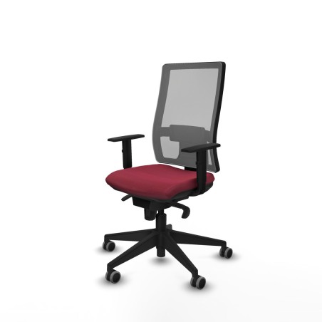 Sedia da Ufficio Horna Piqueras y Crespo 1D066G0 Rosso Granato