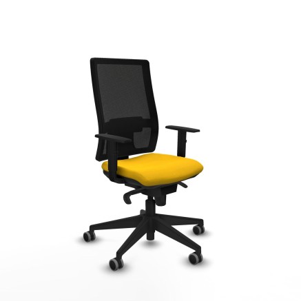 Sedia da Ufficio Horna Piqueras y Crespo 1D066G0 Giallo