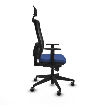 Bürostuhl mit Kopfstütze Piqueras y Crespo 1D066G1 Marineblau 2