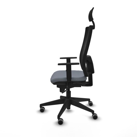 Chaise de Bureau avec Appui-tête Piqueras y Crespo 1D066G1 Gris