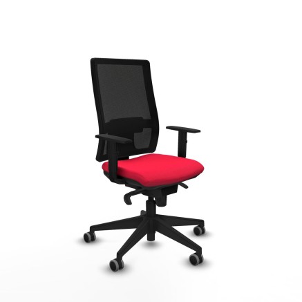 Sedia da Ufficio Horna Piqueras y Crespo 1D066G0 Rosso