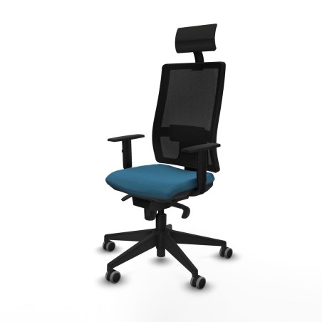 Chaise de Bureau Piqueras y Crespo 1D066G1 Vert pétrole