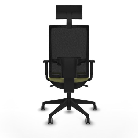 Chaise de Bureau avec Appui-tête Piqueras y Crespo 1D066G1 Vert