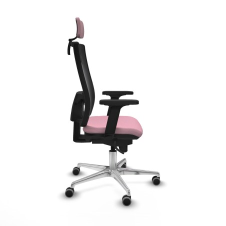 Bürostuhl mit Kopfstütze Piqueras y Crespo 2D086G2 Rosa