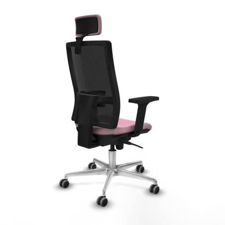 Bürostuhl mit Kopfstütze Piqueras y Crespo 2D086G2 Rosa