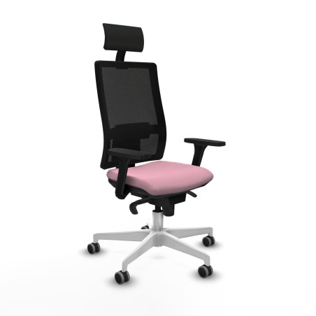 Chaise de Bureau avec Appui-tête Piqueras y Crespo 3D026G1 Rose