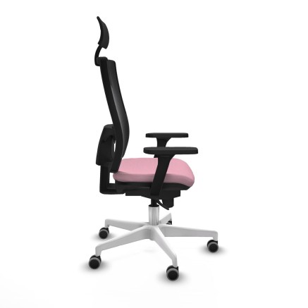 Bürostuhl mit Kopfstütze Piqueras y Crespo 3D026G1 Rosa 2