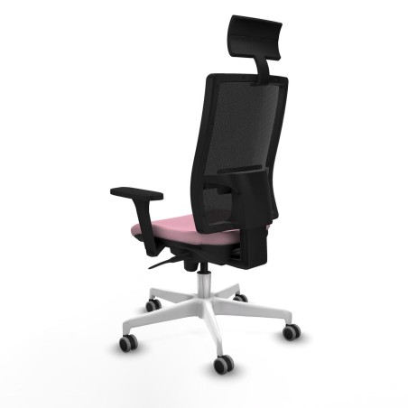Chaise de Bureau avec Appui-tête Piqueras y Crespo 3D026G1 Rose