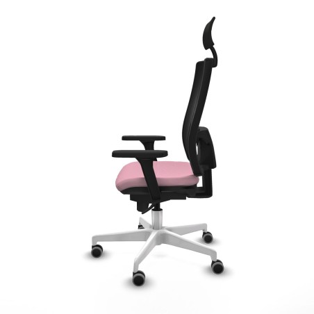 Bürostuhl mit Kopfstütze Piqueras y Crespo 3D026G1 Rosa