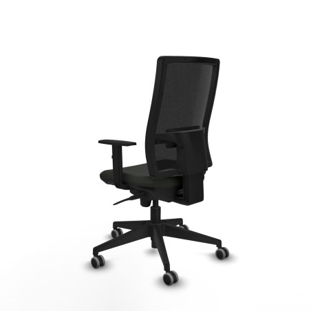 Sedia da Ufficio Piqueras y Crespo 1D066G0 Nero