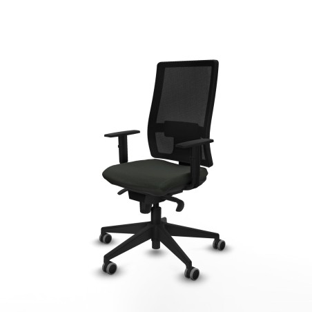 Sedia da Ufficio Piqueras y Crespo 1D066G0 Nero