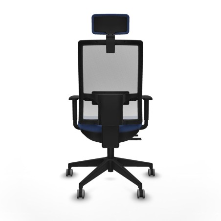 Office Chair with Headrest Horna Traslack Piqueras y Crespo 1D066G2