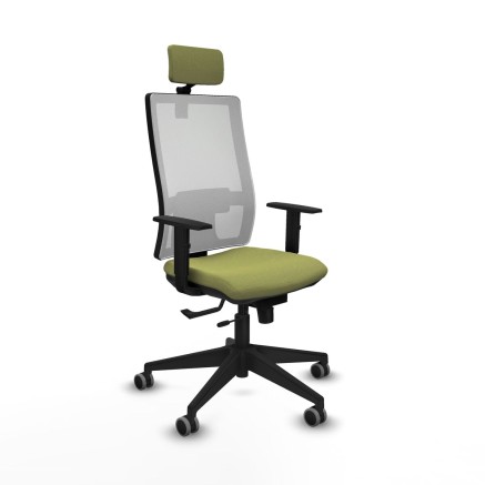 Sedia Ufficio con Poggiatesta Horna Traslack Piqueras y Crespo 1D066G2