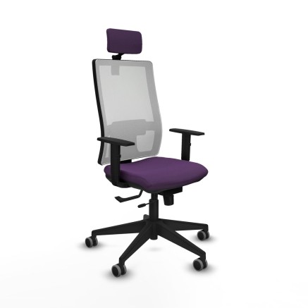 Chaise de Bureau avec Appui-tête Horna Traslack Piqueras y Crespo 1D0