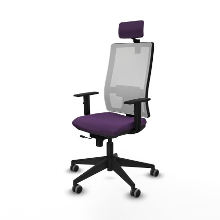 Sedia Ufficio con Poggiatesta Horna Traslack Piqueras y Crespo 1D066G2