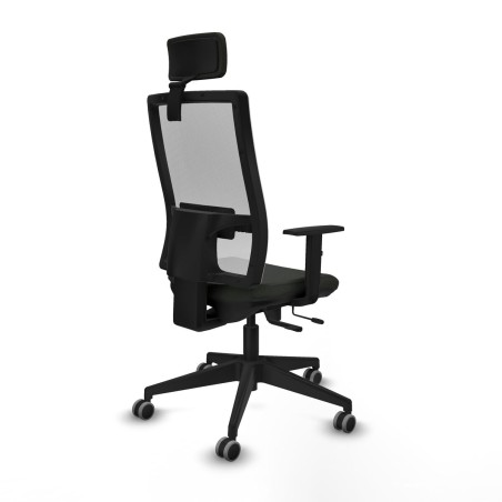 Sedia Ufficio con Poggiatesta Horna Traslack Piqueras y Crespo 1D066G2