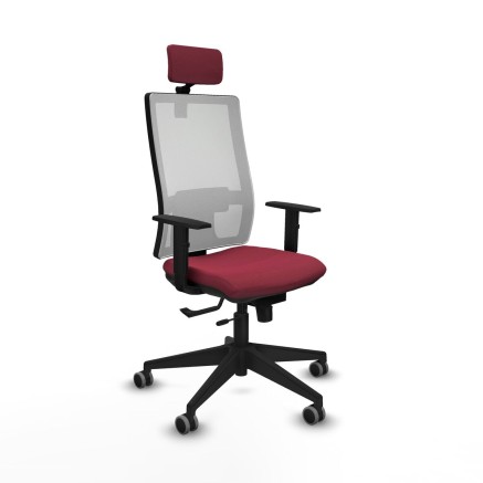 Sedia Ufficio con Poggiatesta Horna Traslack Piqueras y Crespo 1D066G2