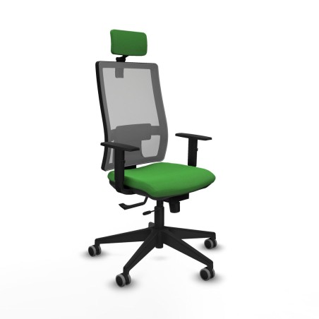 Sedia Ufficio con Poggiatesta Horna Traslack Piqueras y Crespo 1D066G2