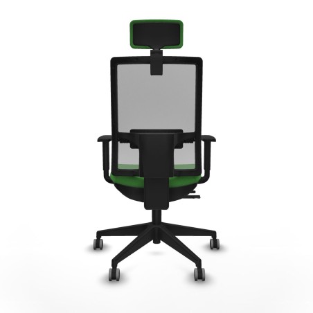 Office Chair with Headrest Horna Traslack Piqueras y Crespo 1D066G2