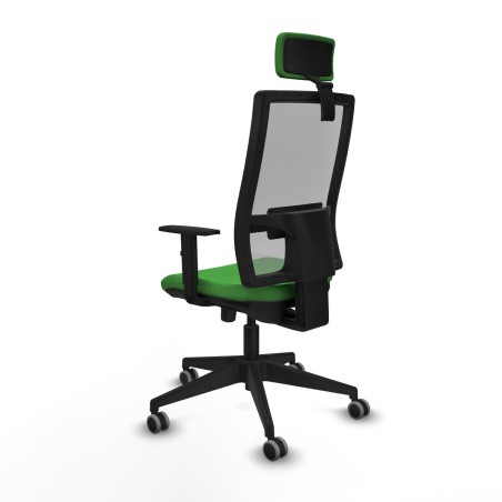Sedia Ufficio con Poggiatesta Horna Traslack Piqueras y Crespo 1D066G2
