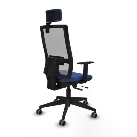 Sedia Ufficio con Poggiatesta Horna Traslack Piqueras y Crespo 1D066G2