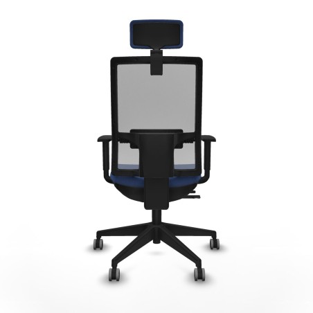 Office Chair with Headrest Horna Traslack Piqueras y Crespo 1D066G2