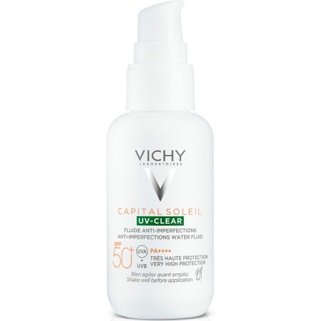 Latte Solare Fluido Vichy Capital Soleil Uv Clear Anti-imperfezioni Sp